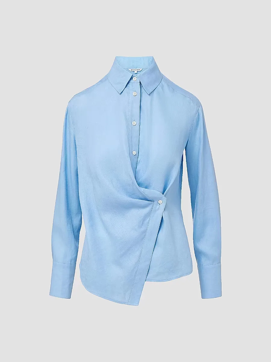 Perezzi Linen Shirt by Veronica Beard