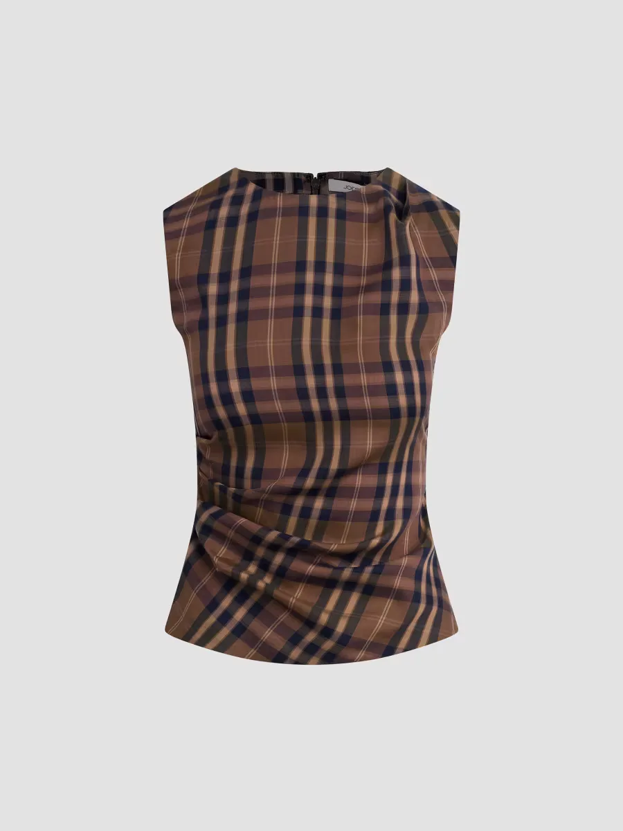 The Meg Plaid Top by Joe's Jeans