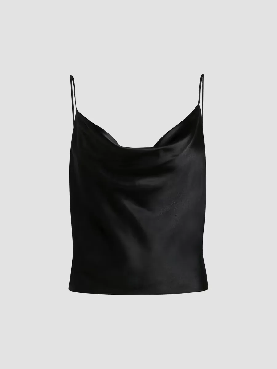 Core Silk Cowl Cami by L'AGENCE