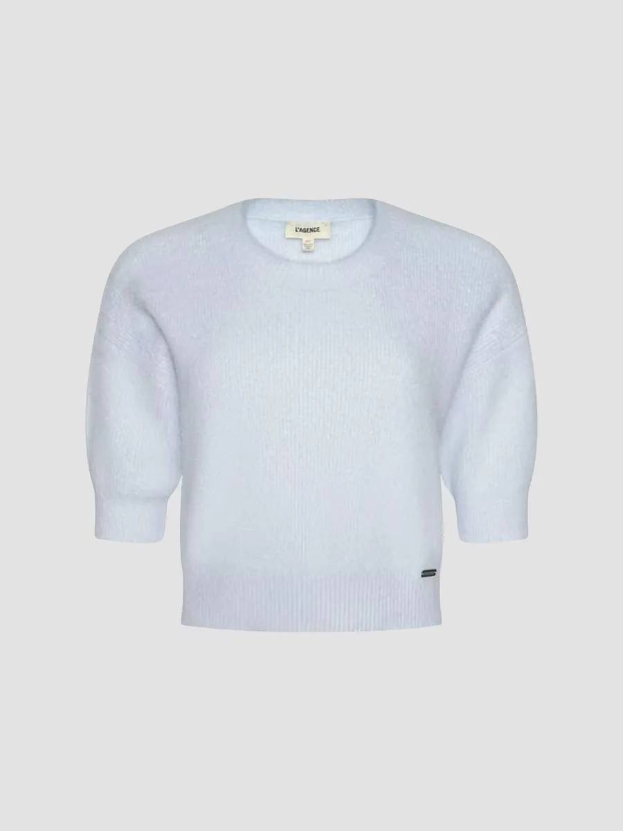 Guinevere Crop Sweater by L'AGENCE