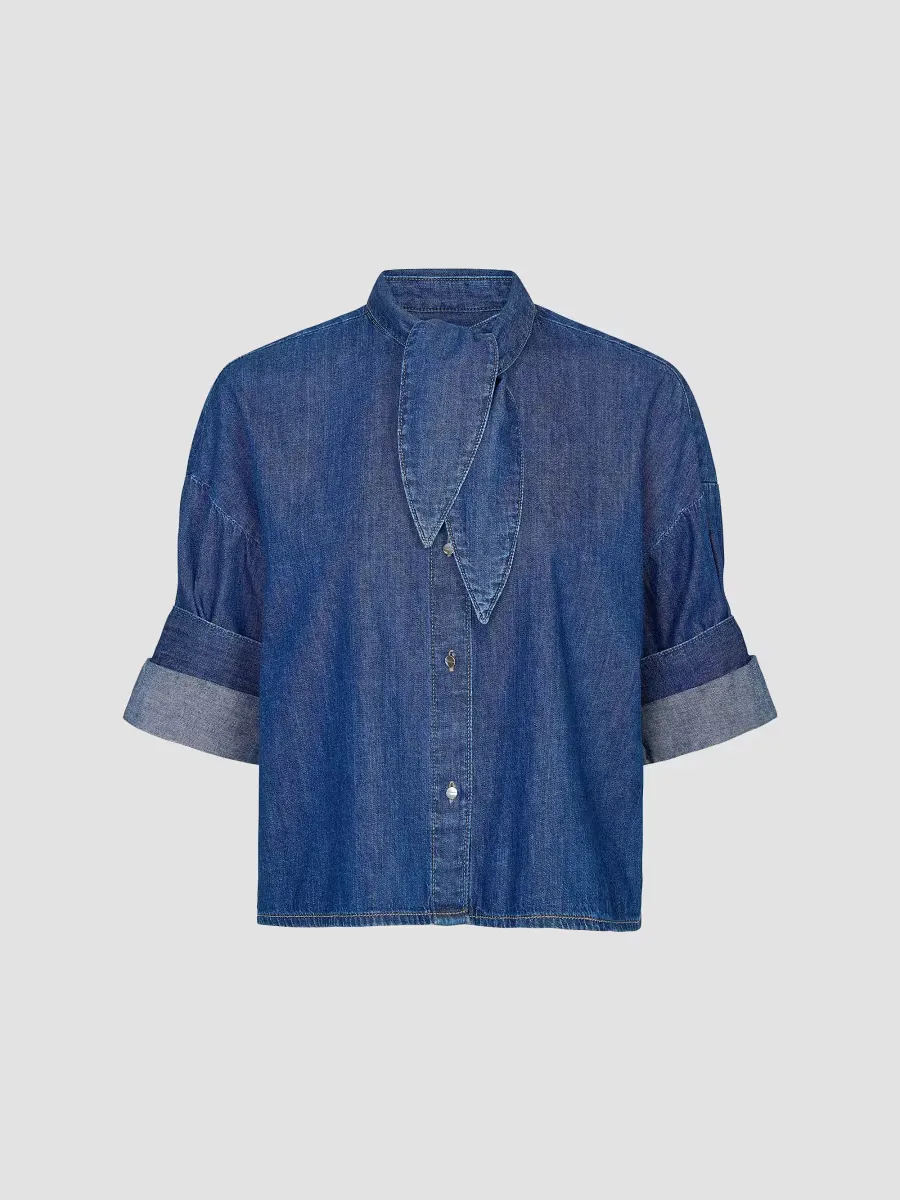 Tie One on Denim Shirt by TWP