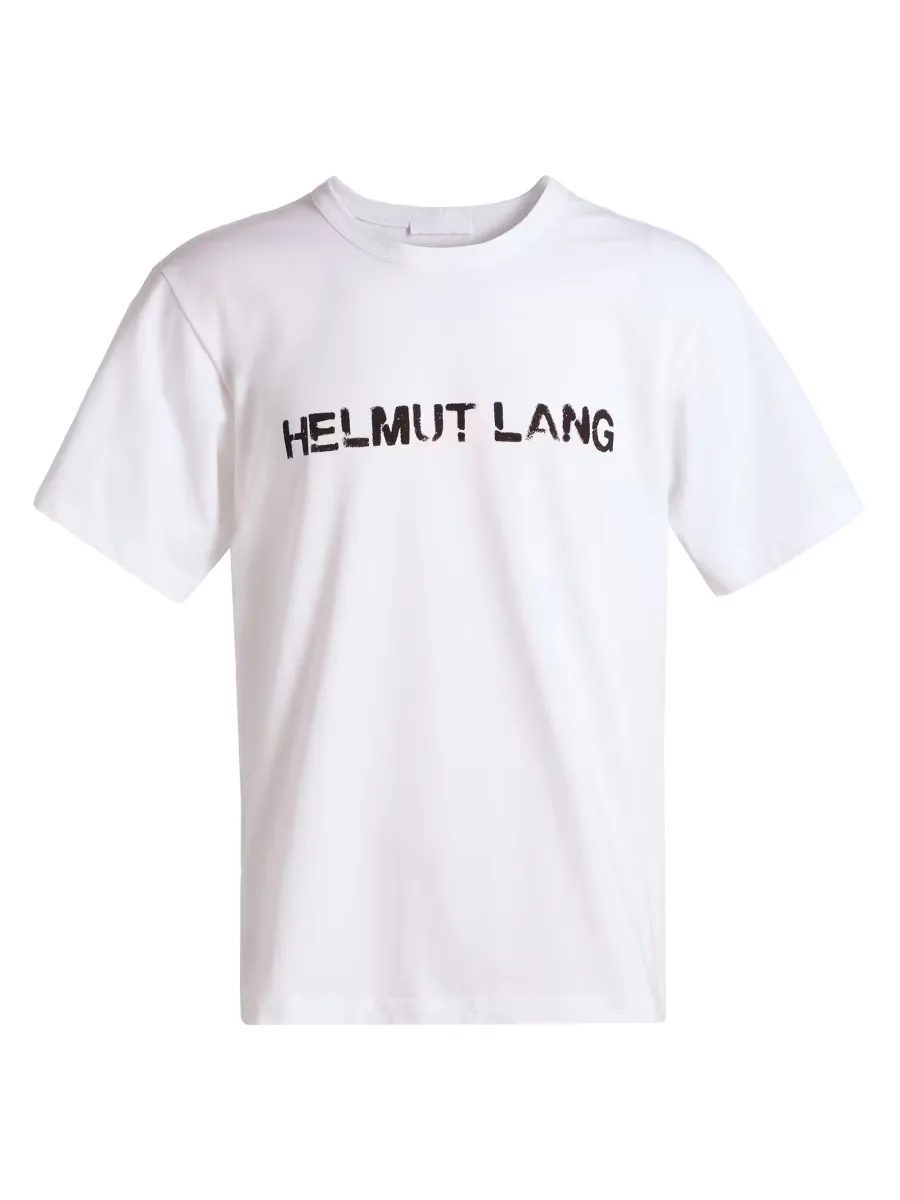 Stencil Logo T-Shirt by Helmut Lang
