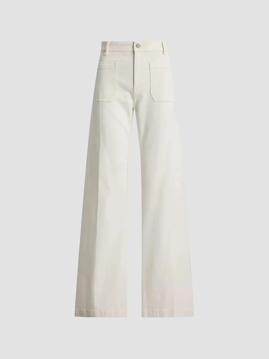 Beaton Cotton Denim Pants by Polo Ralph Lauren