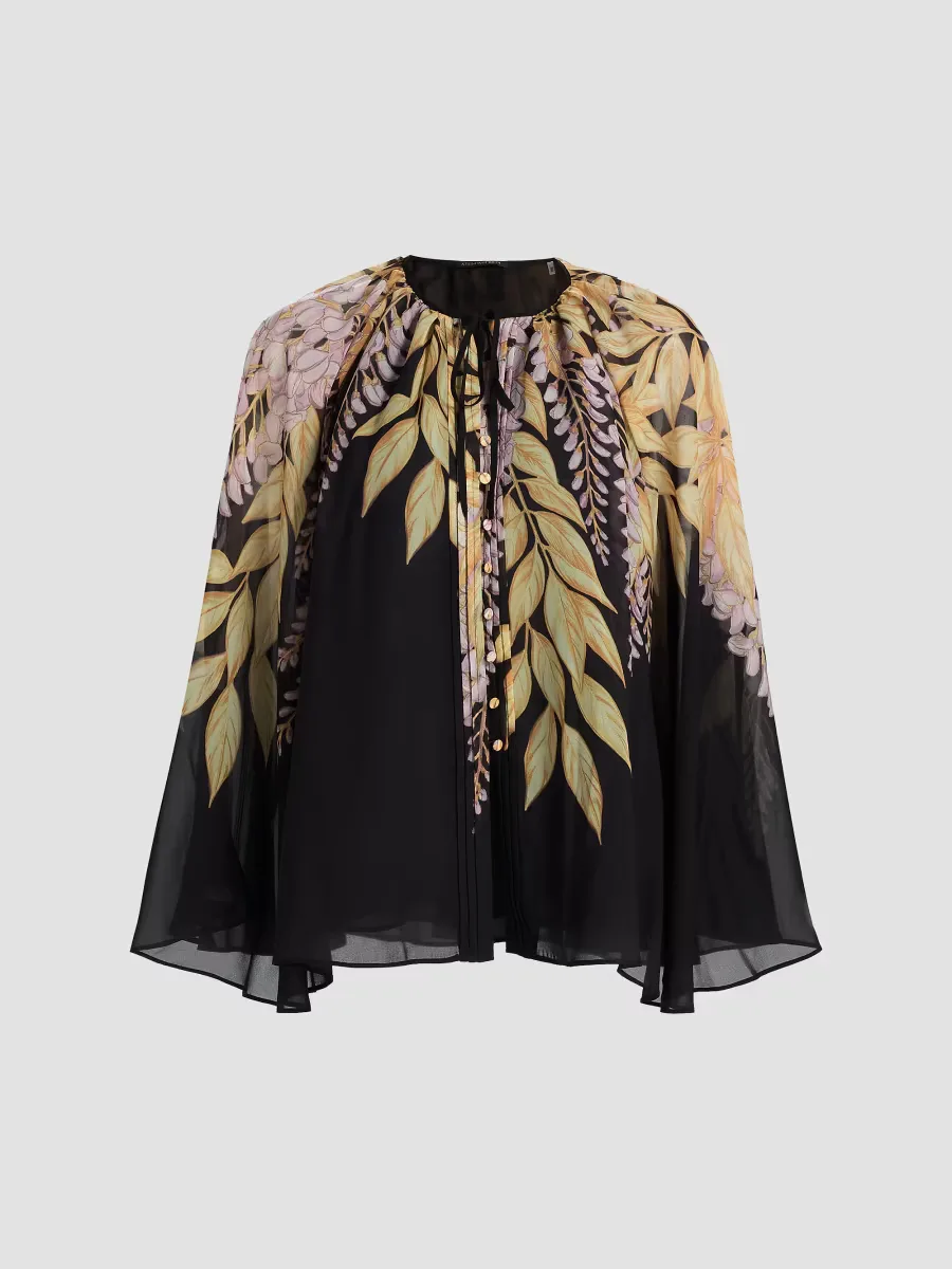 Cara Leaves Blouse by Kobi Halperin