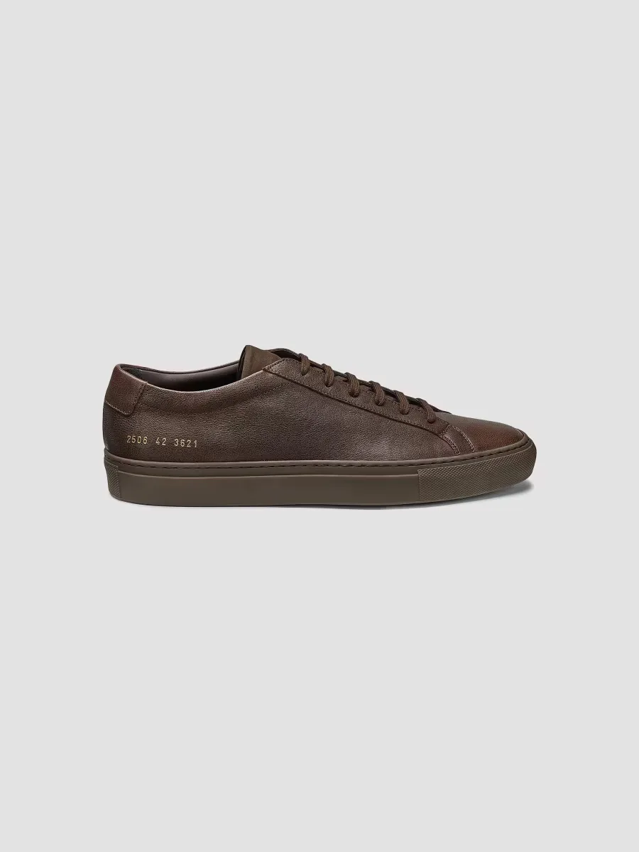 Achilles Premium Leather Low-Top Sneakers by Common Projects