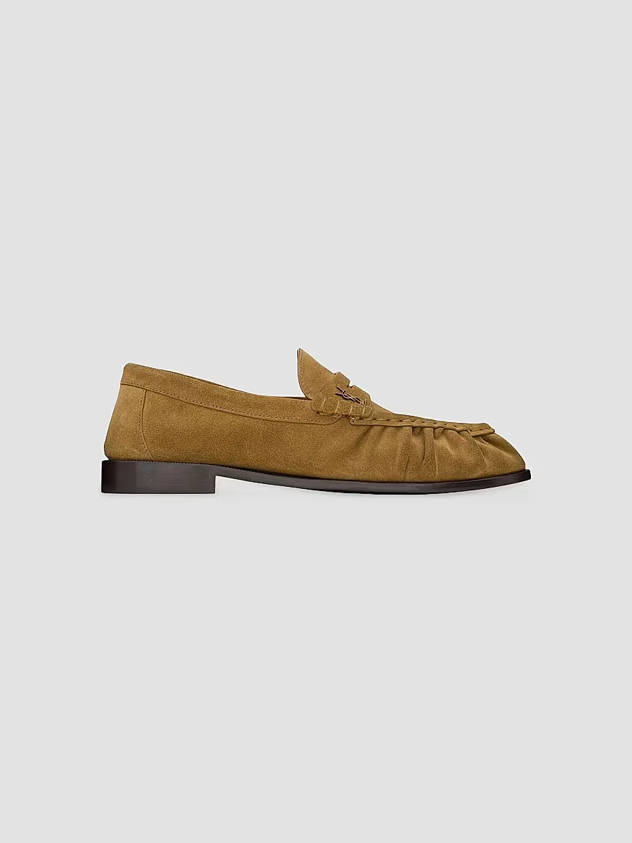 Le Loafers Supple in Suede by Saint Laurent