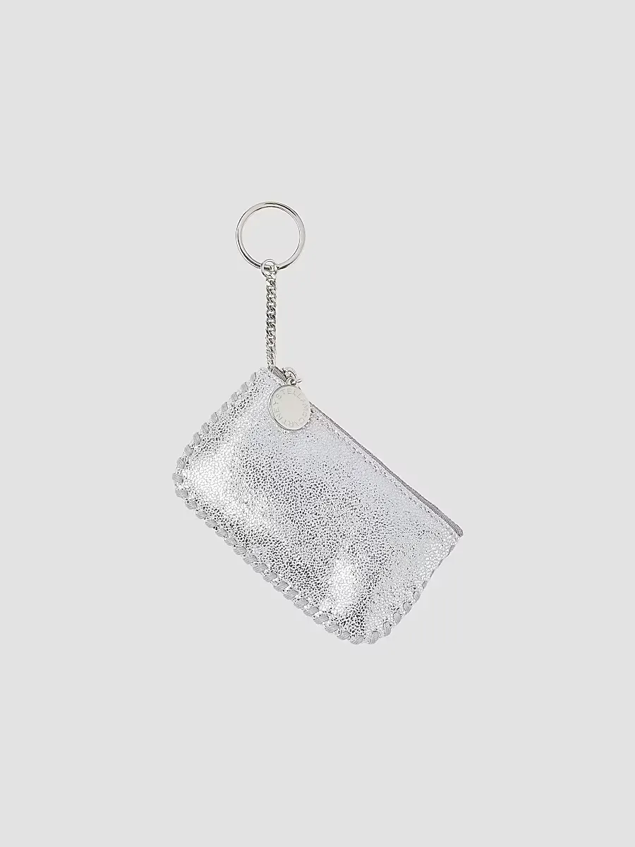 Falabella Metallic Key Pouch by Stella McCartney