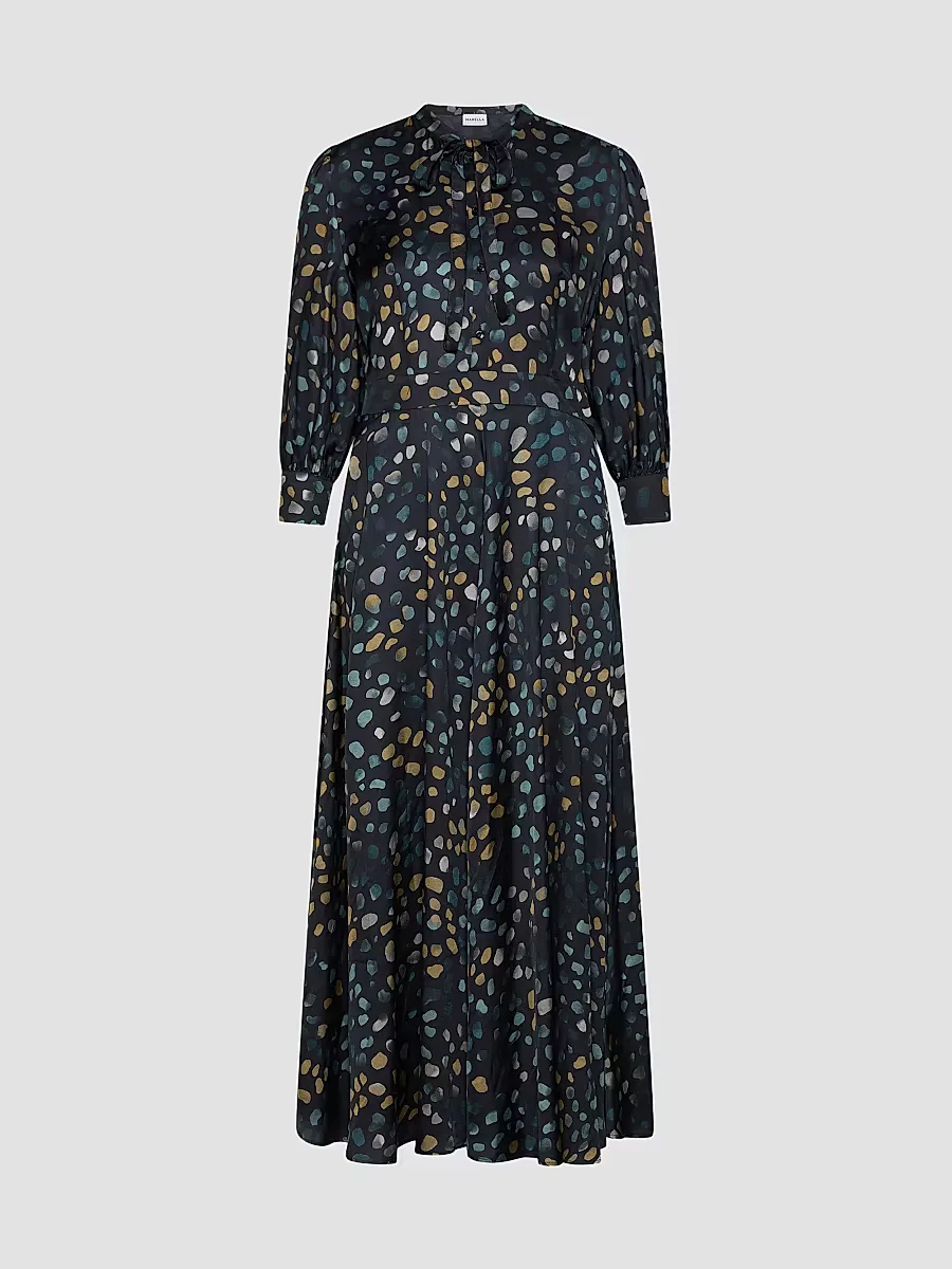 Shirt Dress with Ribbon Ties by Marella