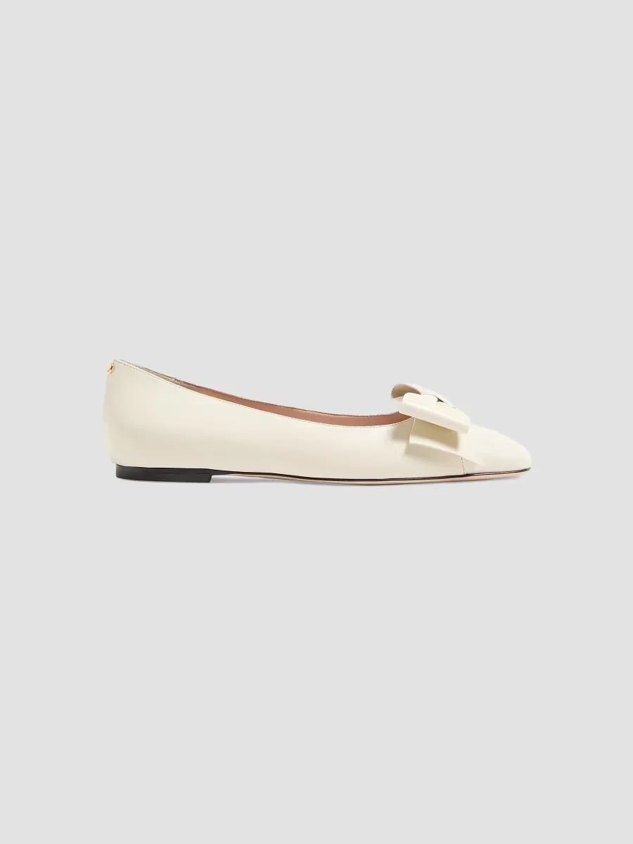 Bowow Kidskin Ballerinas by Valentino