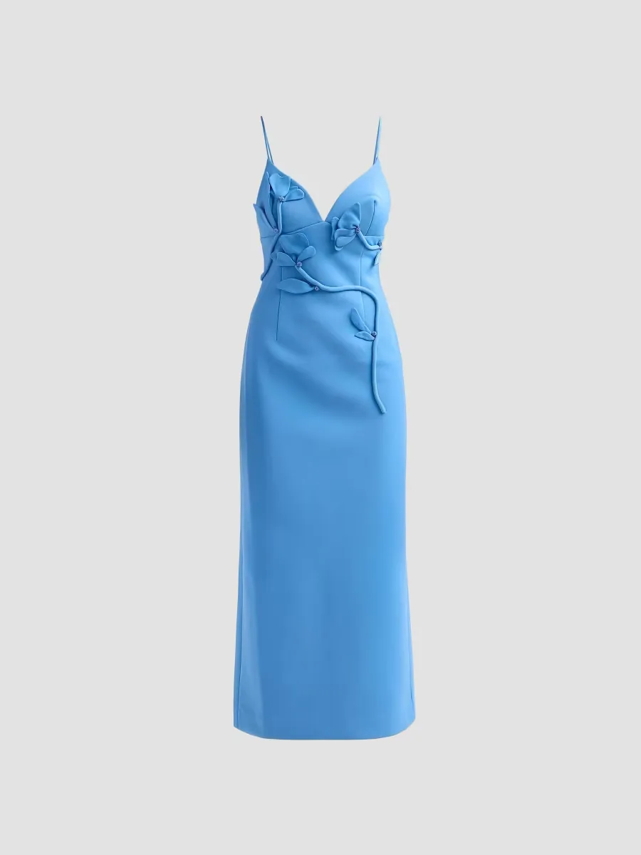 Northwick Floral Applique Midi Dress by Acler