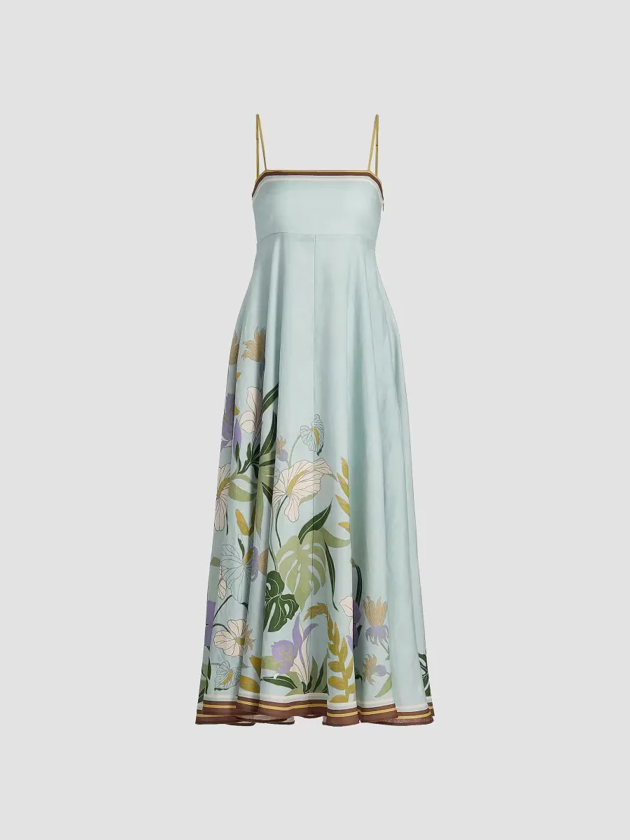 Alfie Linen Midi-Sundress