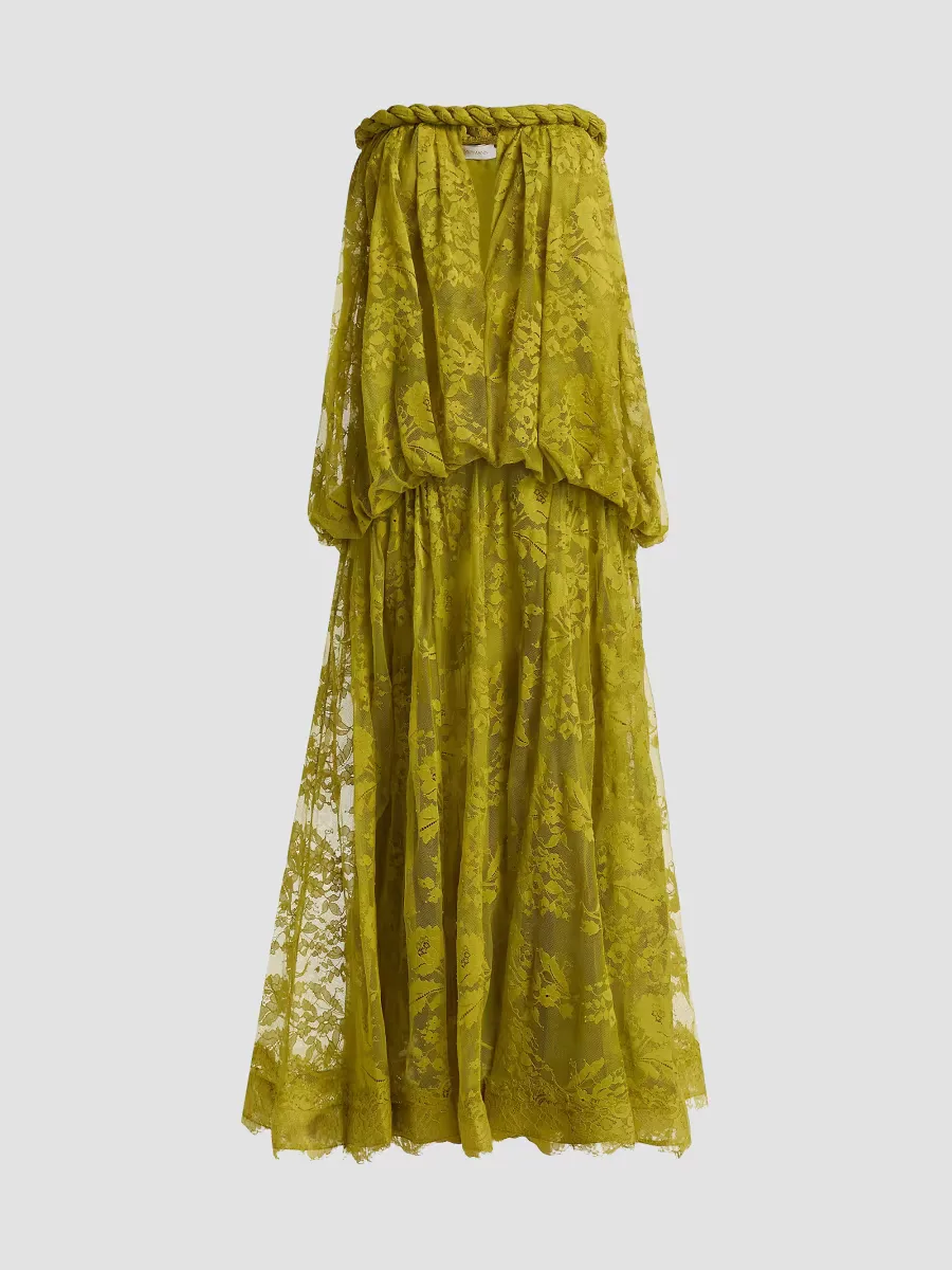 Luna Lace Bandeau Gown by Zimmermann