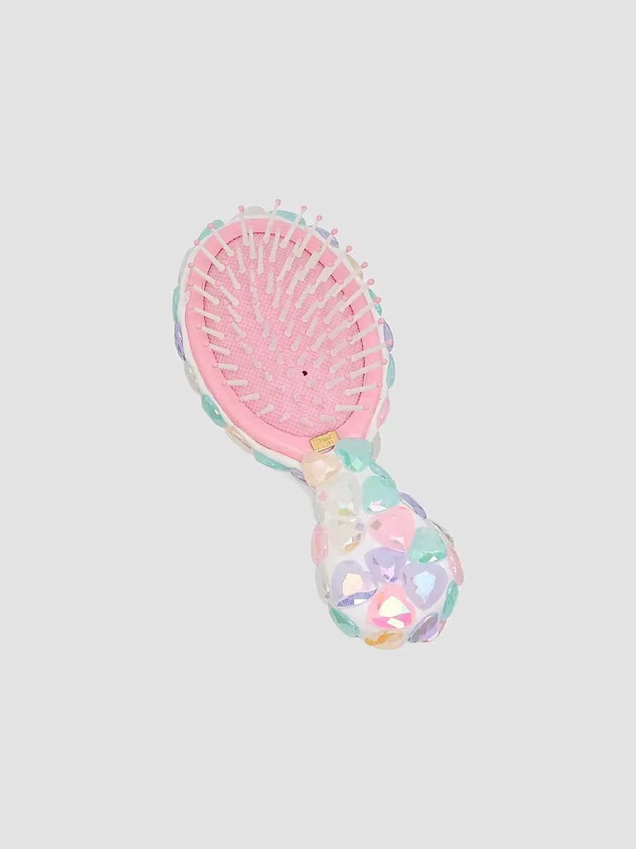 Heart-Embellished Brush by Bari Lynn