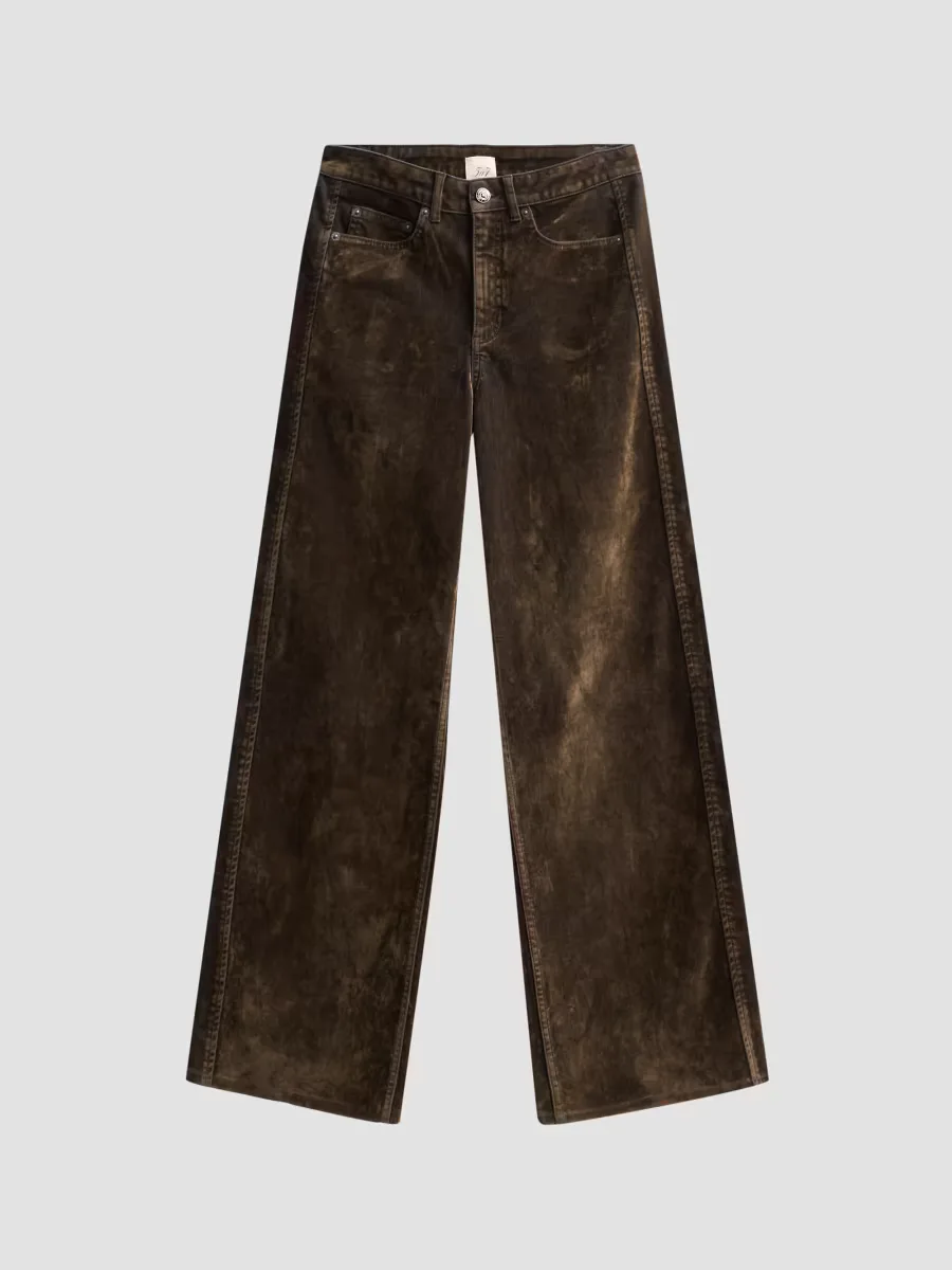 Betsy Flocked Jeans by Cinq  Sept