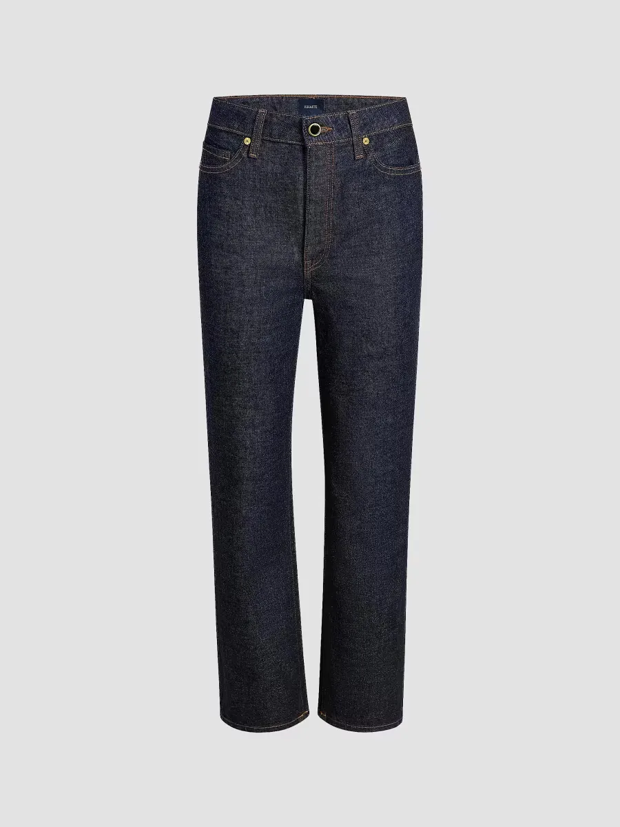 Abigail Straight-Leg Ankle Crop Jeans