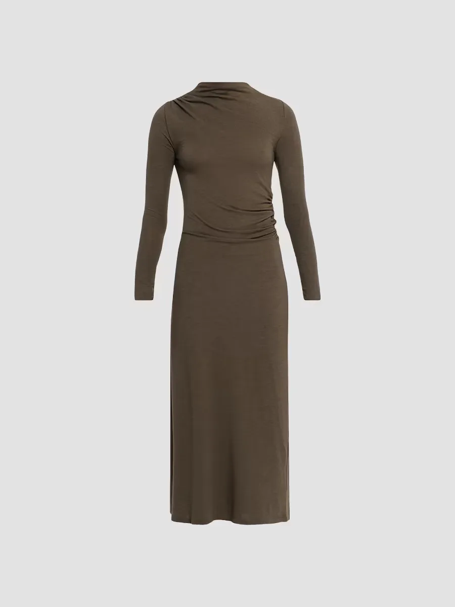 Margaret Ruched A-Line Midi-Dress by Rails