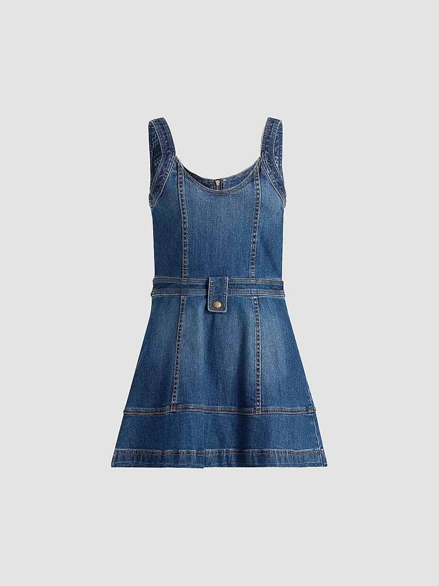 Karla Cotton Denim Minidress by Ramy Brook