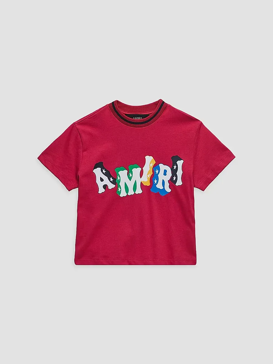 Logo Oversized Cotton T-Shirt by AMIRI