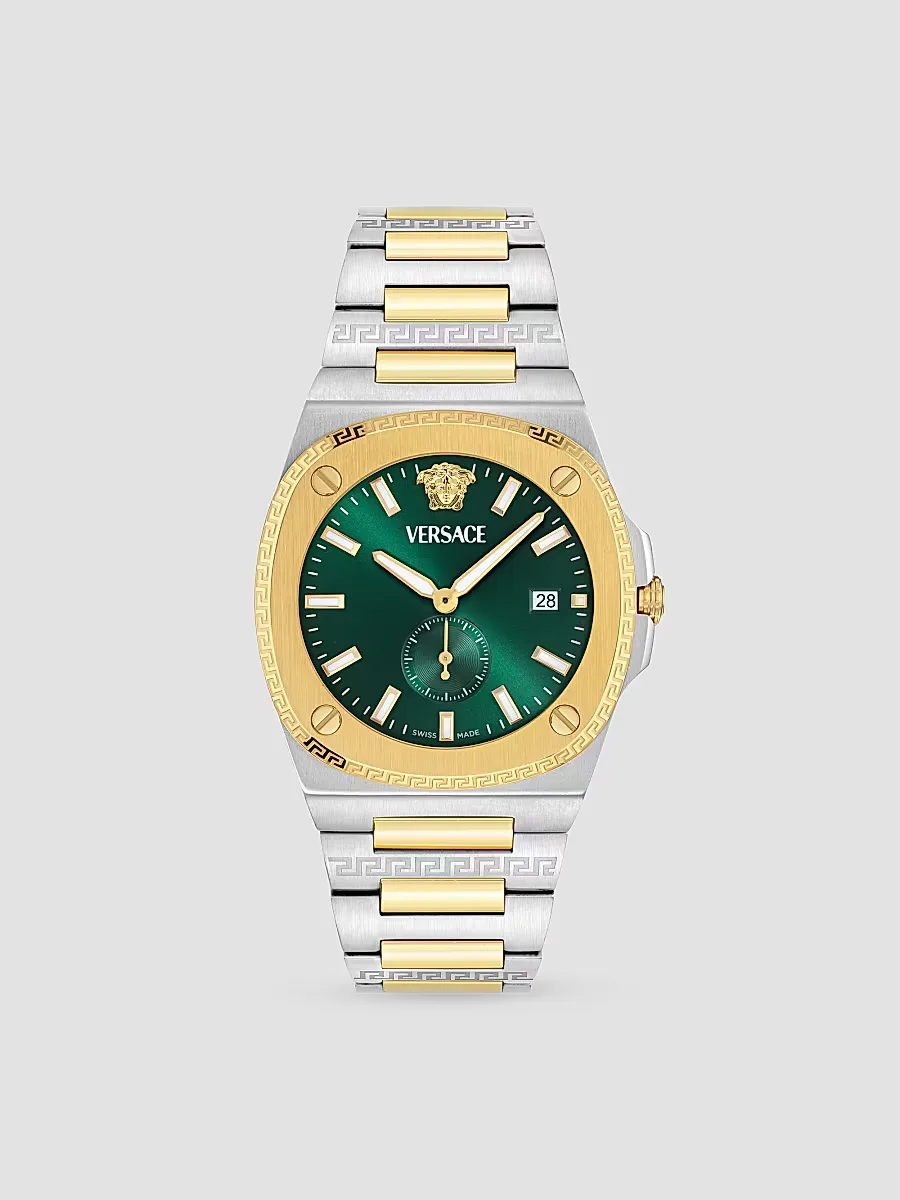 Tolomeo Two-Tone Stainless Steel Bracelet Watch 40MM