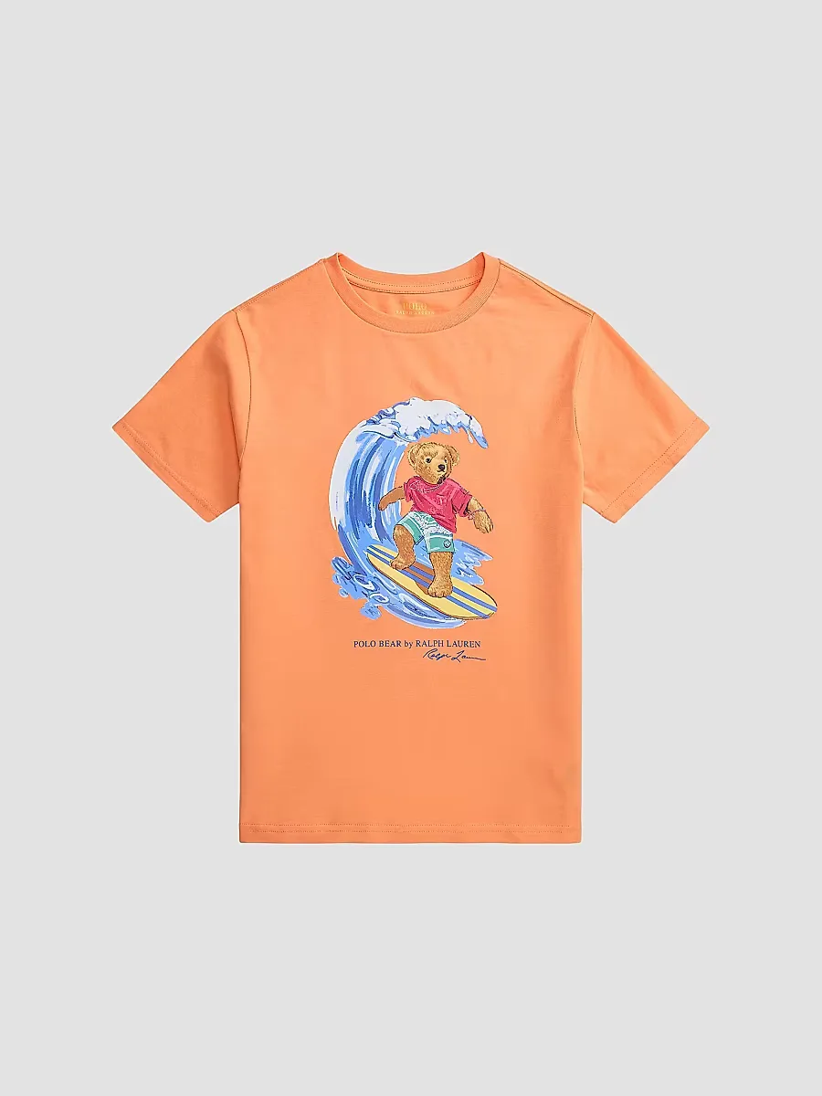 Surf Polo Bear Jersey T-Shirt by Polo Ralph Lauren