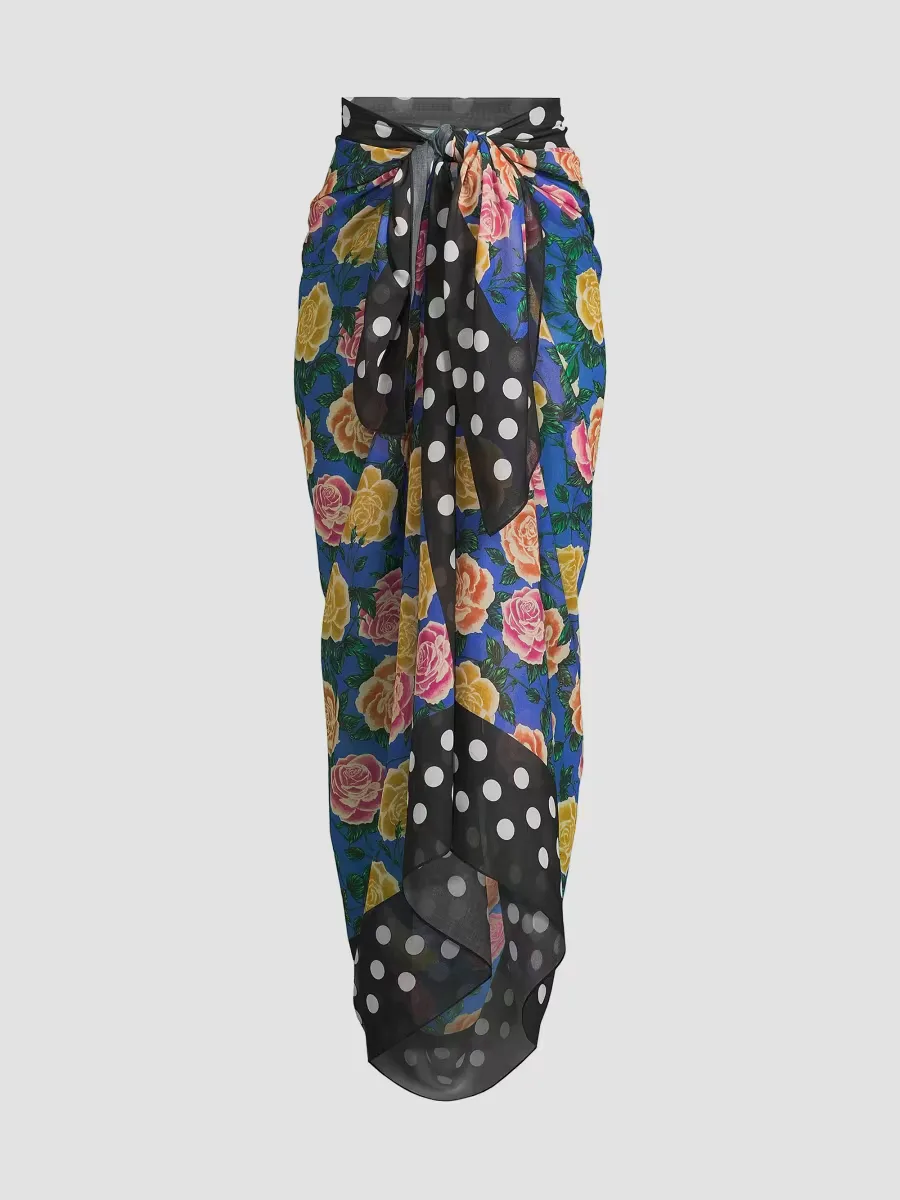Climbing Rose Sarong by Milly