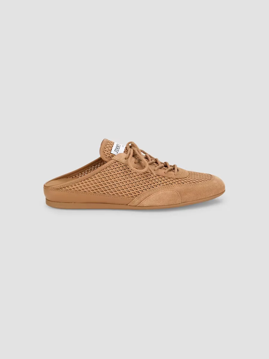 Sunny Diamond Mesh Slip-On Sneakers