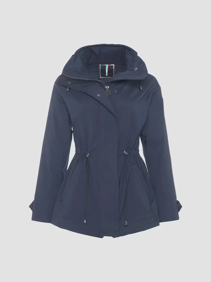 Lightweight Jacket with Concealed Hood by Gorski