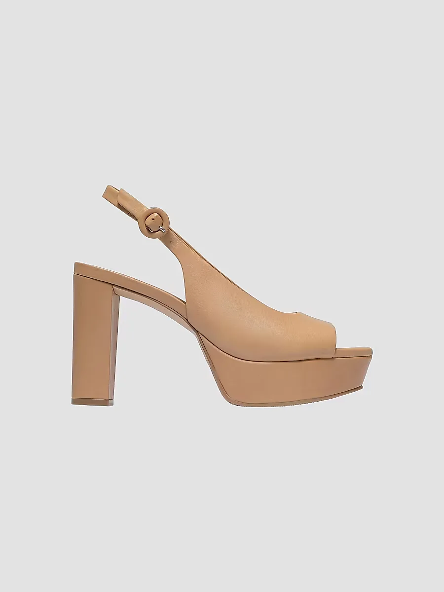Vega Peep Toe Platform Pumps by Bernardo