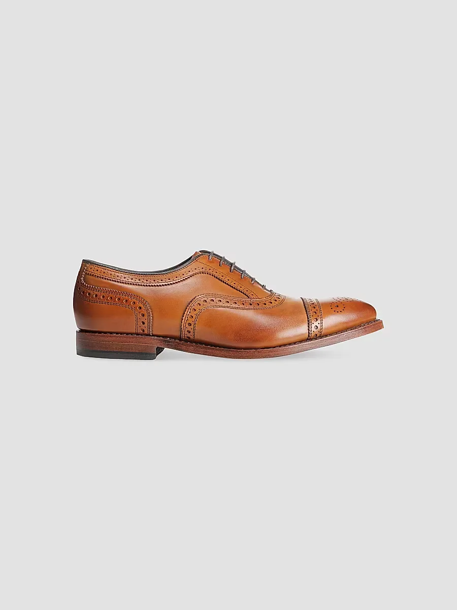 Strand Leather Cap-Toe Oxfords by Allen Edmonds