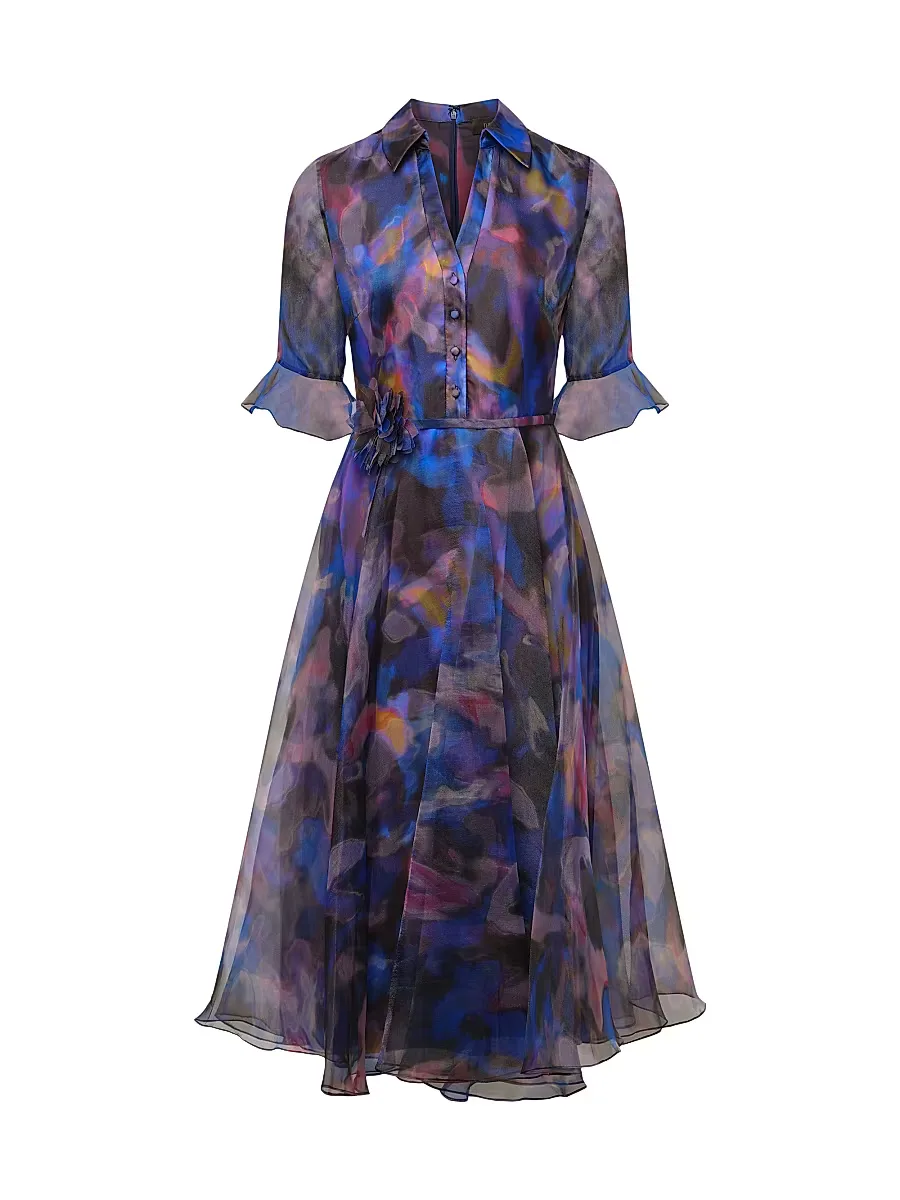 Colette Midi-Shirtdress