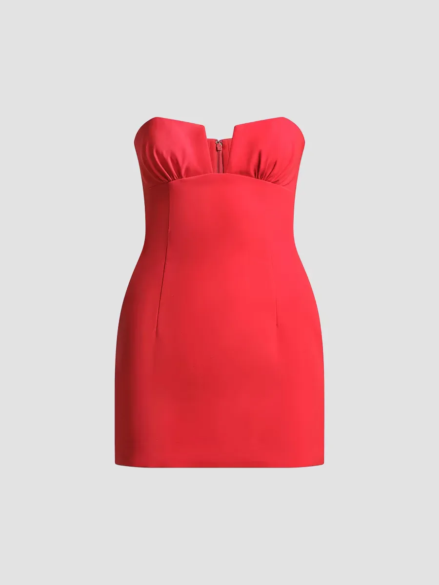 Ramone Strapless Minidress by BCBGMAXAZRIA