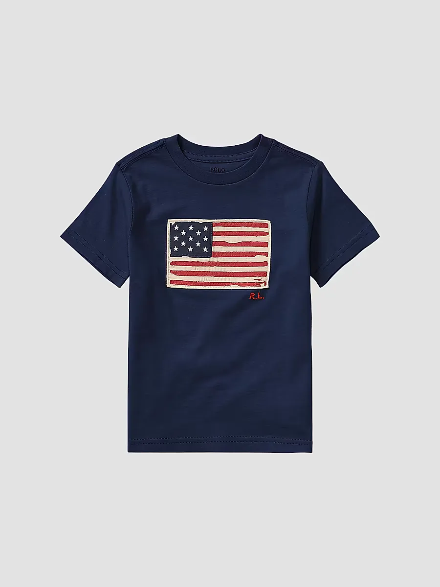 American Flag T-Shirt by Polo Ralph Lauren