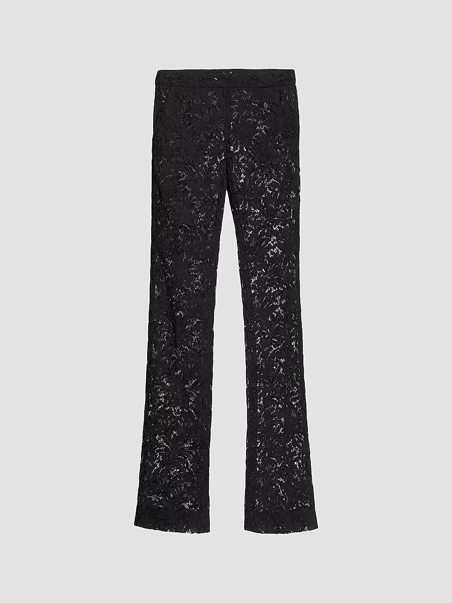 Lace Tailored Pants by Balmain