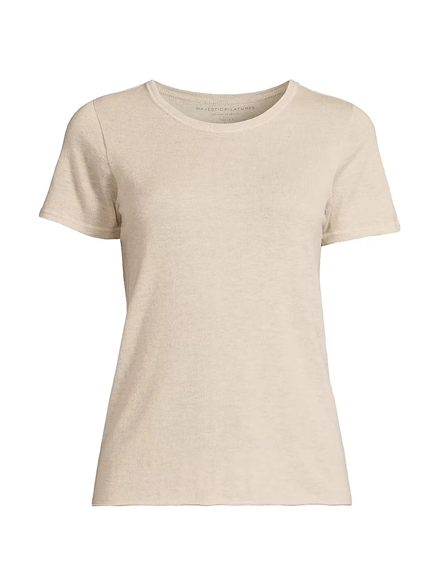 Cashmere Short-Sleeve Tee