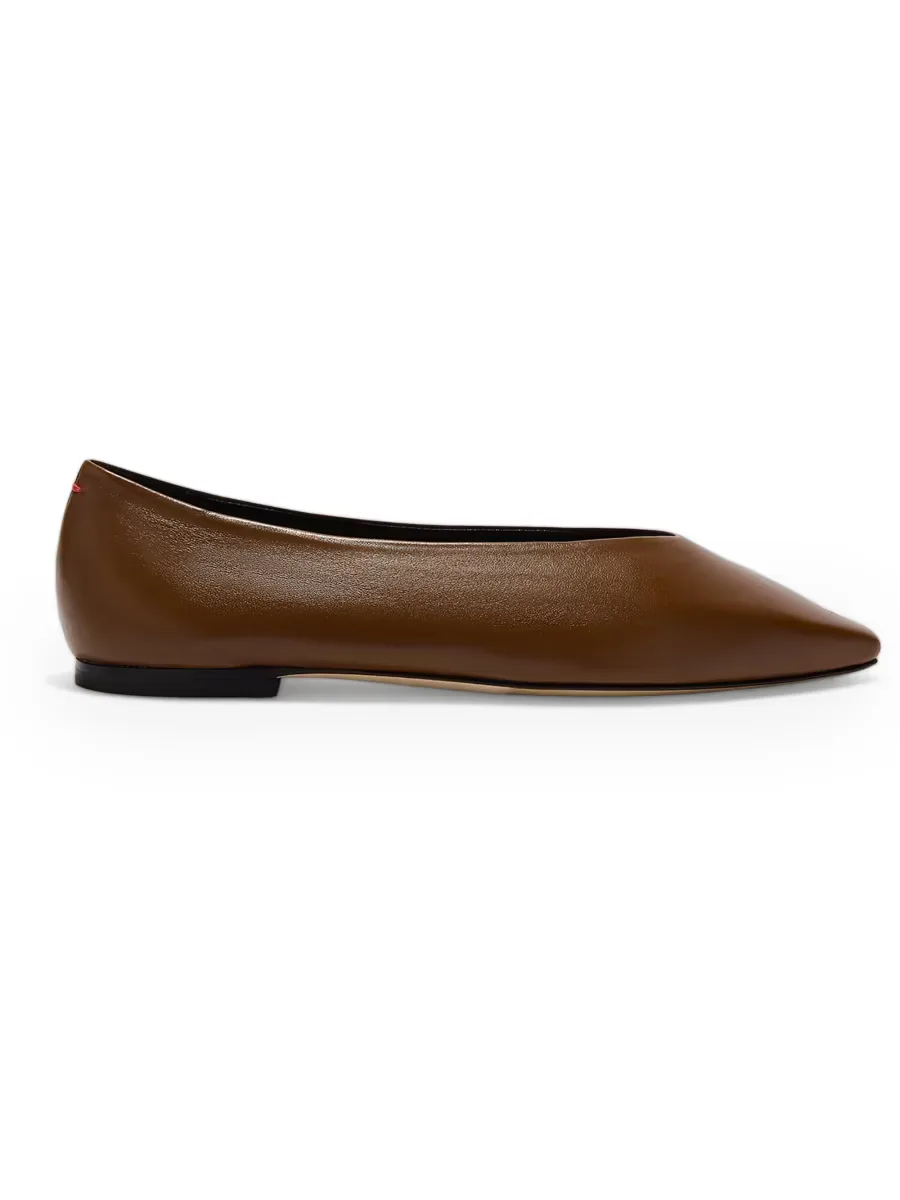 Betty Leather Flats by Aeyde
