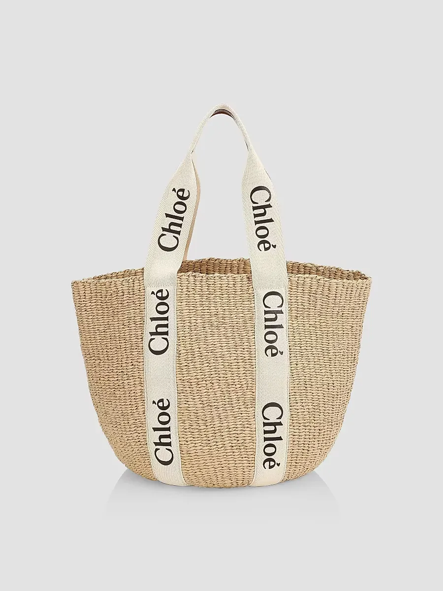 Small Woody Basket Bag by Chloé