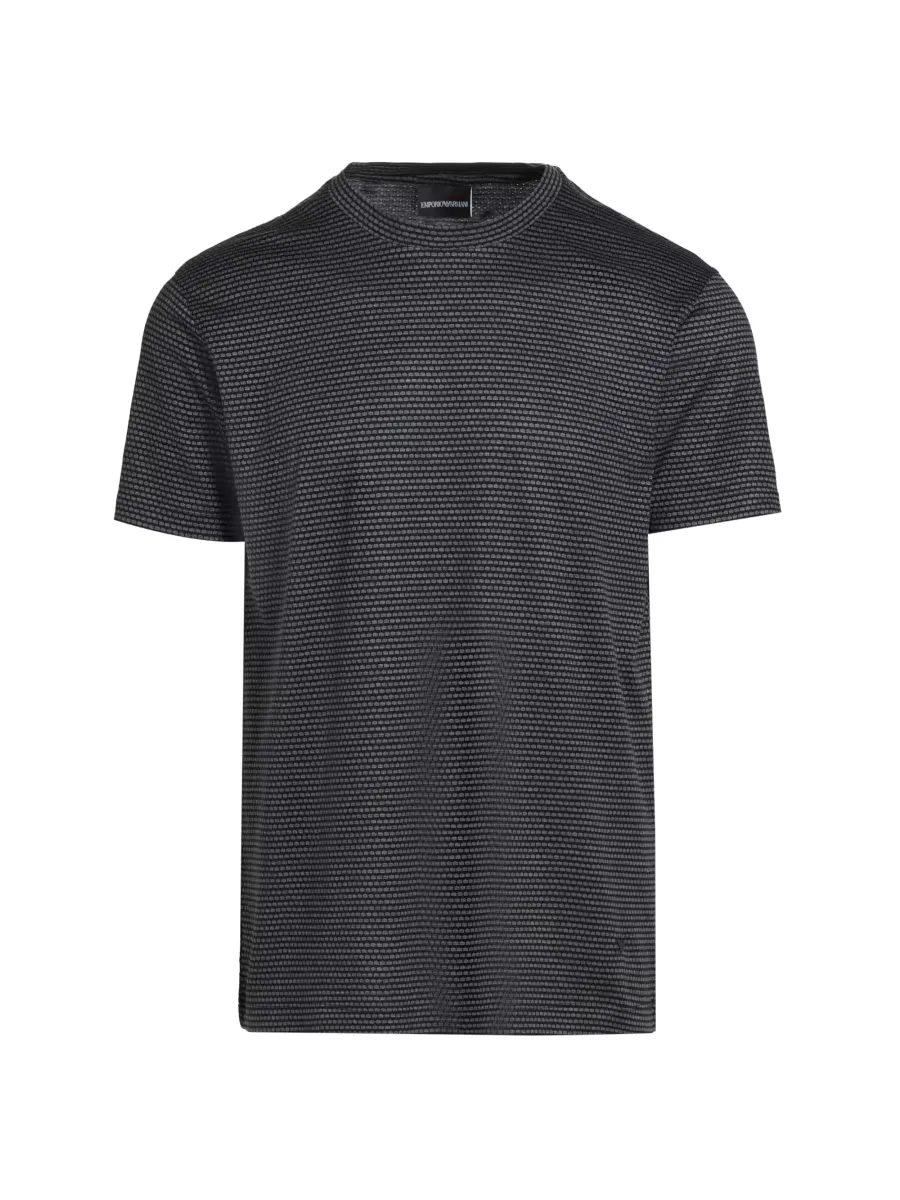 Emporio Armani Dash Cotton-Blend T-Shirt by Armani