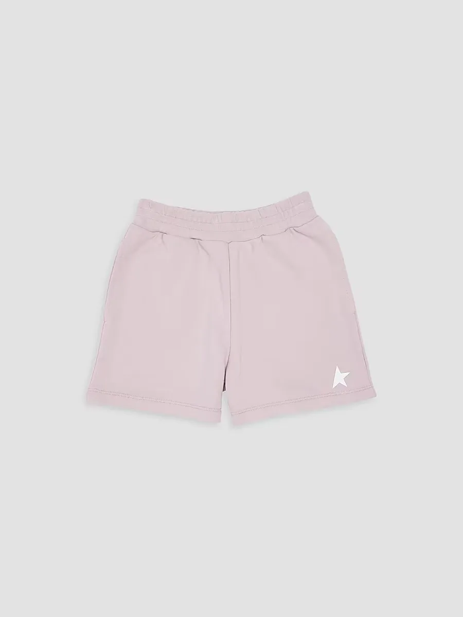 Golden Goose Star-Printed Fleece Shorts by Golden Goose