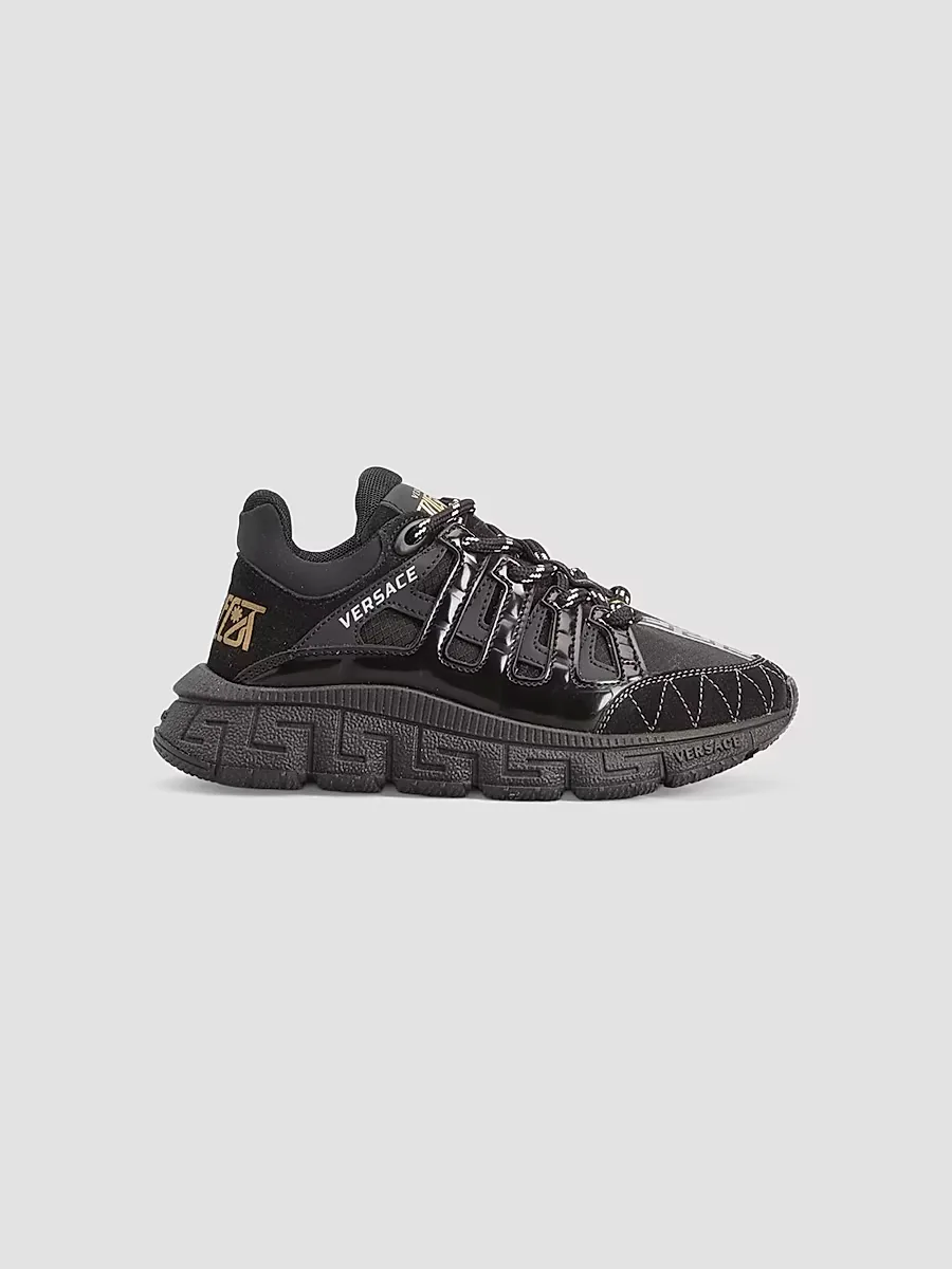 Versace Trigreca Tonal Sneakers by Versace