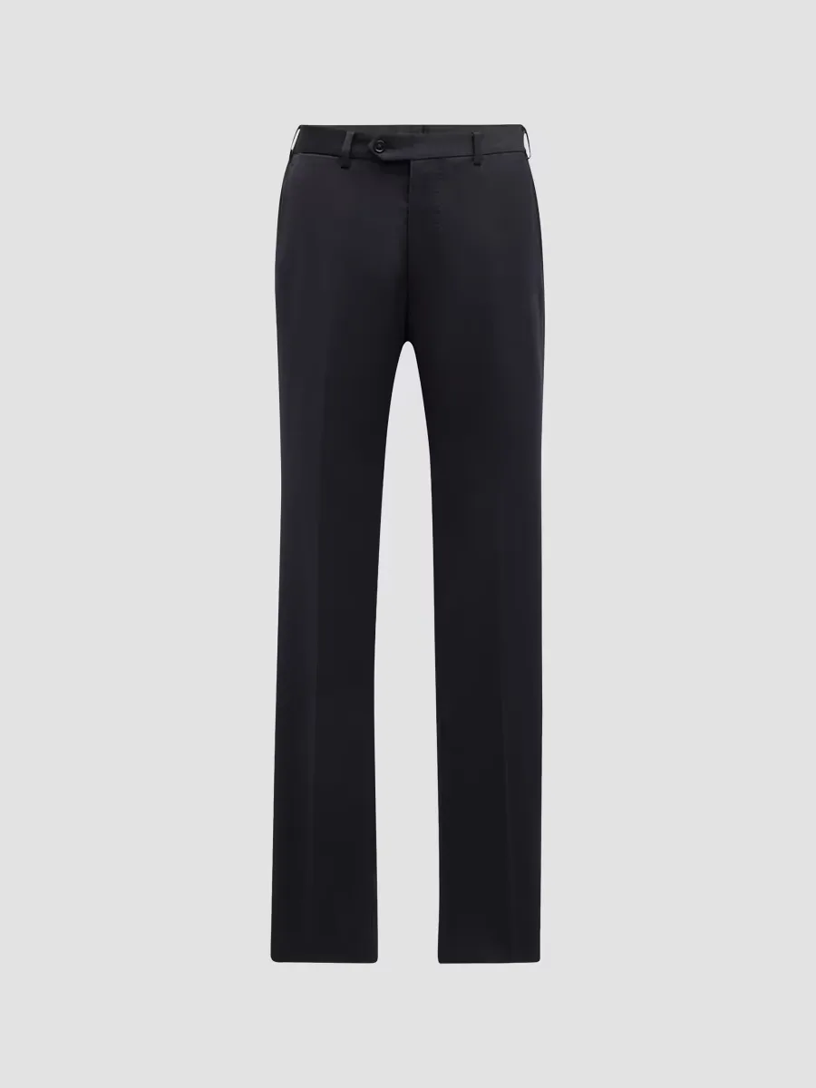 Emporio Armani Straight-Leg Wool Trousers