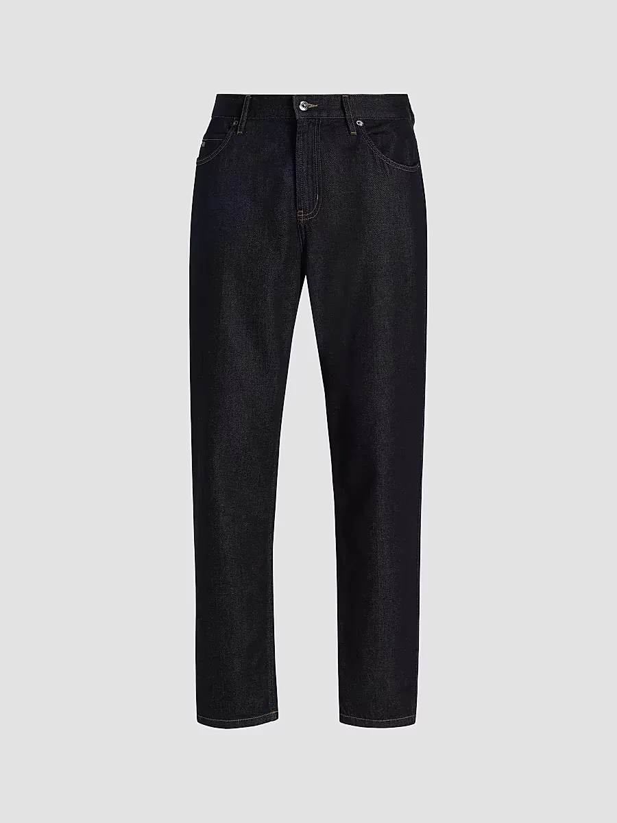 Emporio Armani Tapered Straight-Leg Jeans by Armani