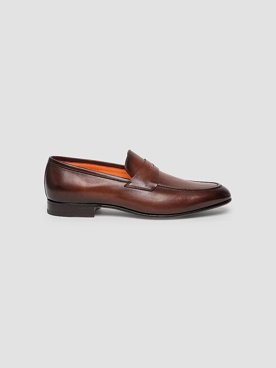Leather Penny Loafers
