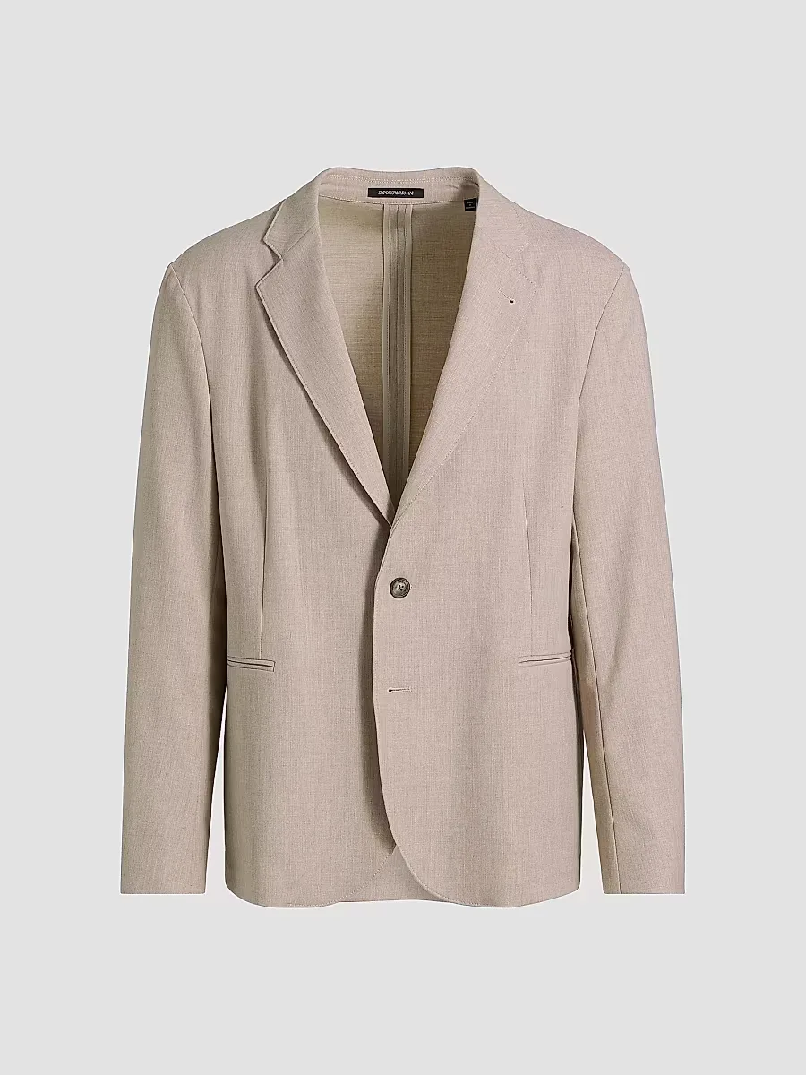 Emporio Armani Stretch Gabardine Jacket by Armani