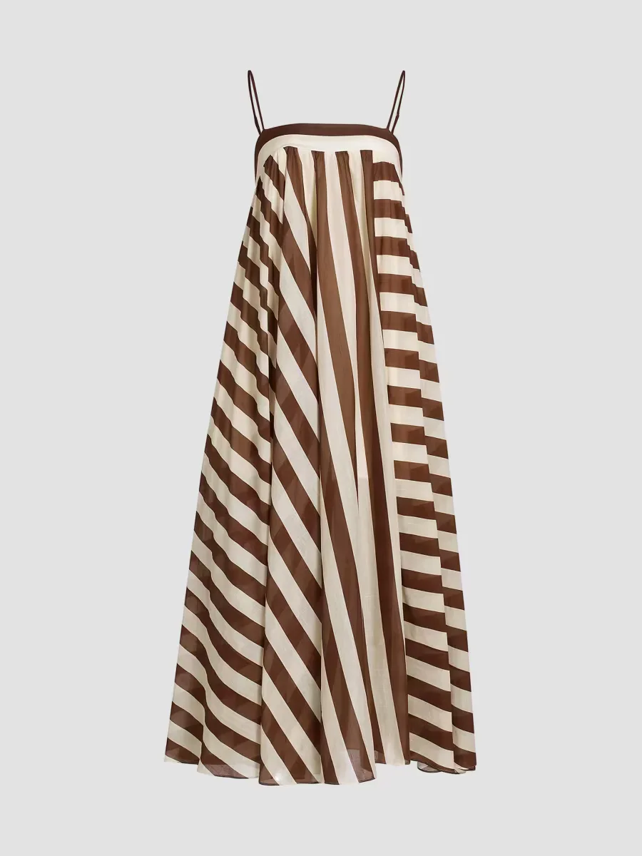 Daylight Striped Cover-Up Maxi Dress by Zimmermann