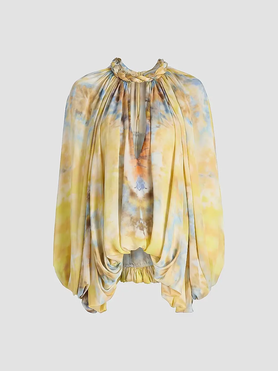 Alchemy Twist Billow Cocoon Blouse by Zimmermann