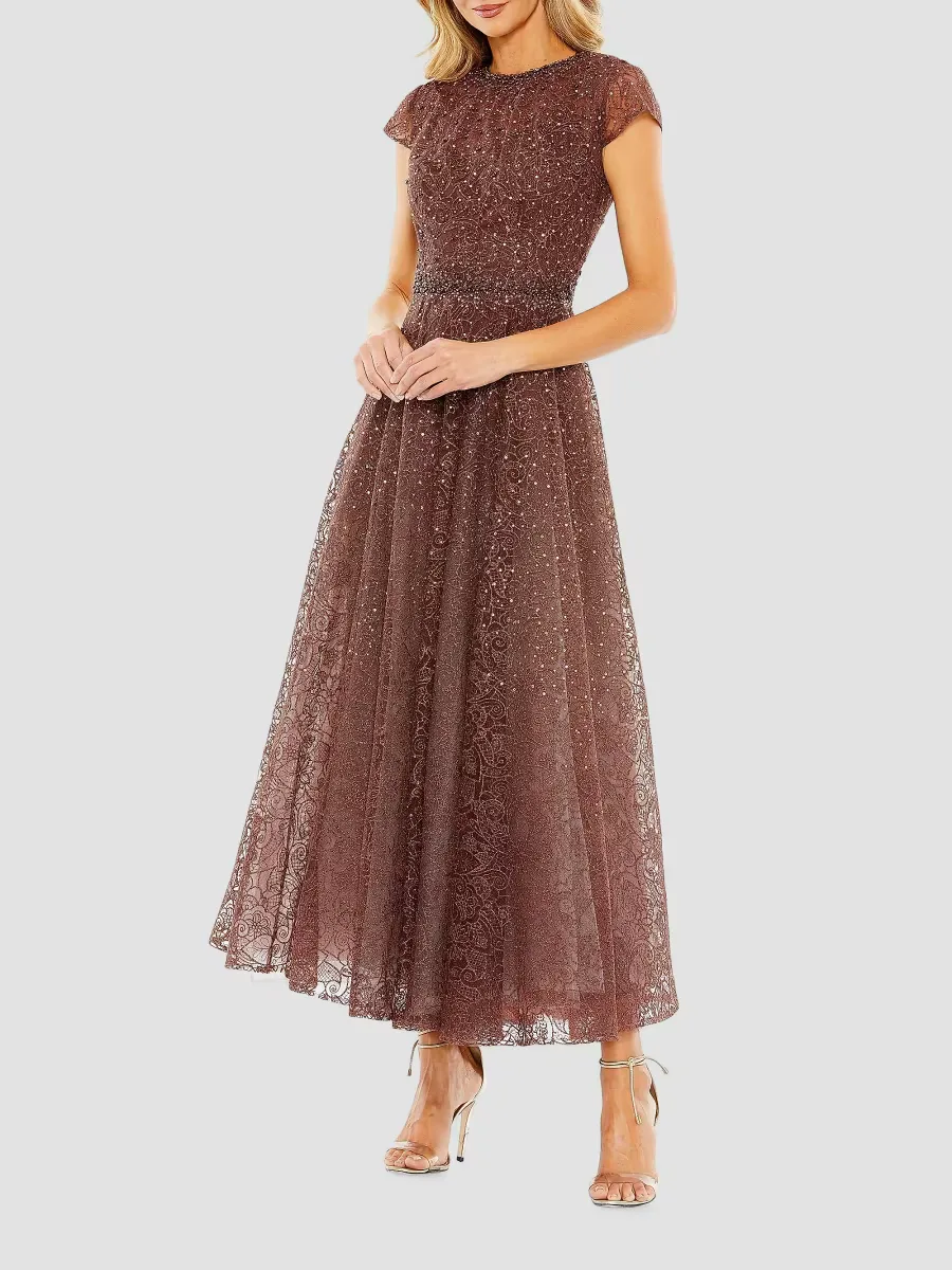 A-Line Midi-Dress by M.A.C.