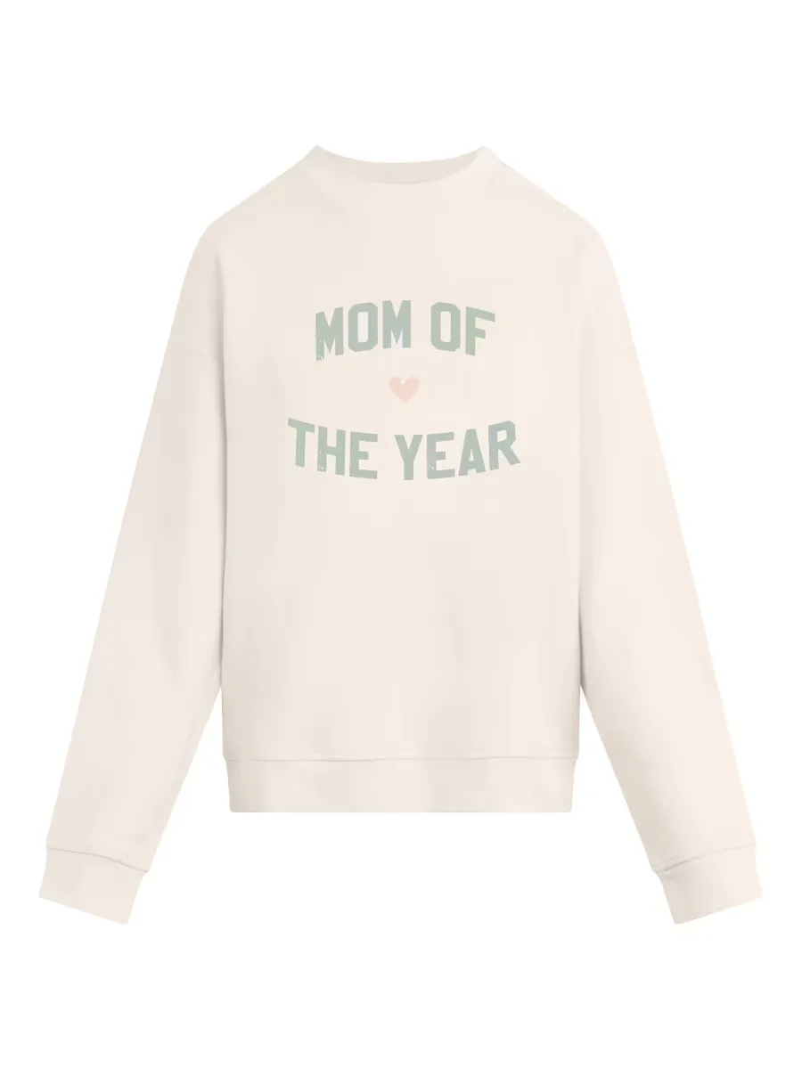 The Mom of the Year Graphic Cotton-Blend Sweatshirt by Favorite Daughter