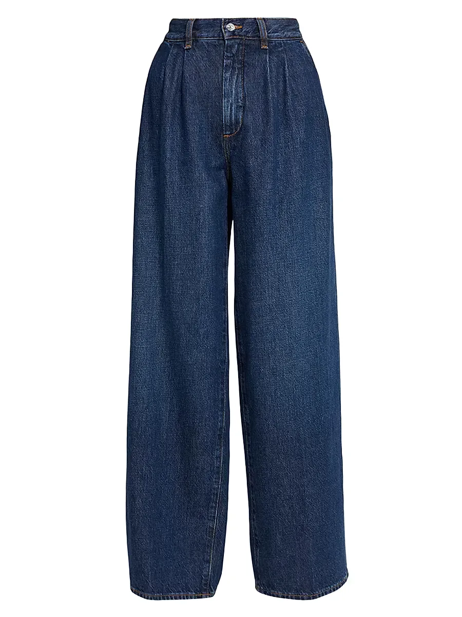 The Pleated Trouser Jeans