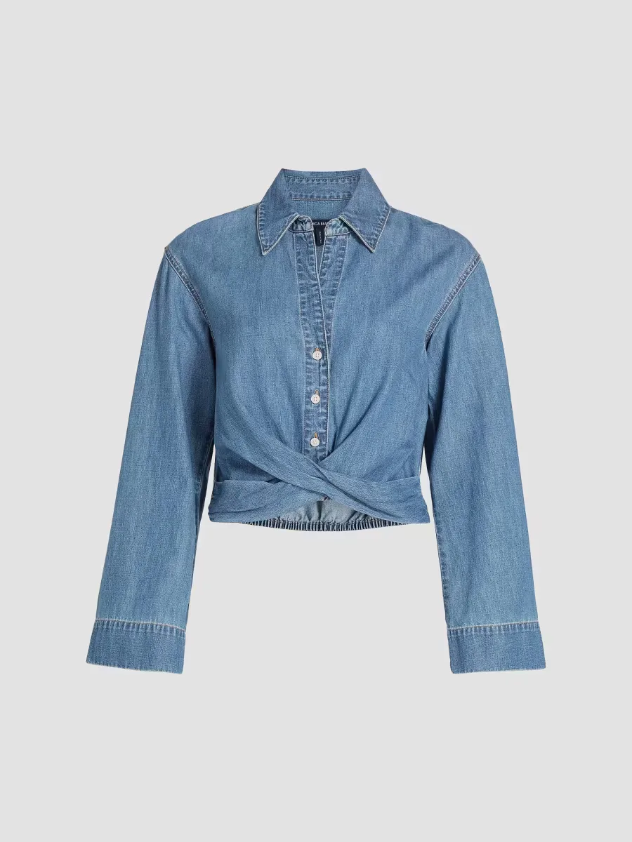 Timothy Denim Shirt by Veronica Beard