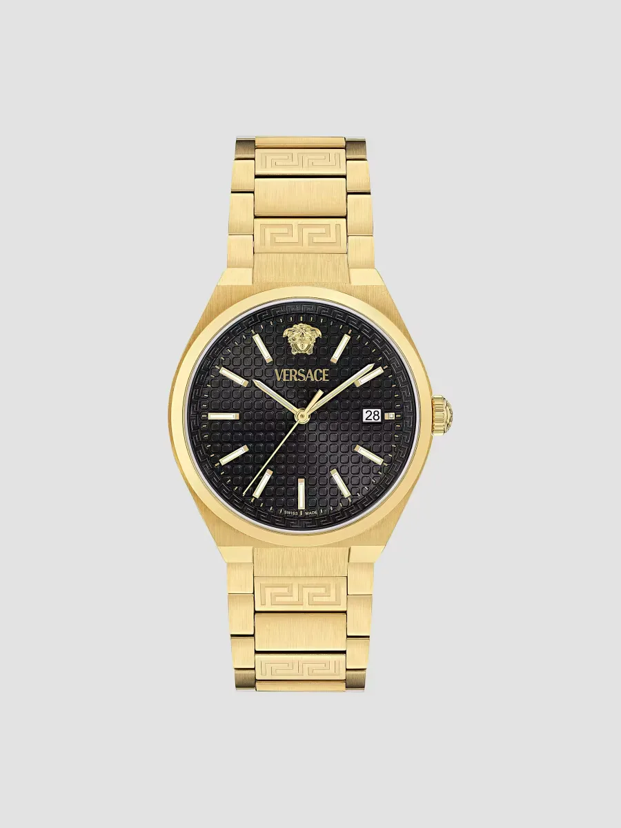 V-Auria Goldtone Bracelet Watch 39MM